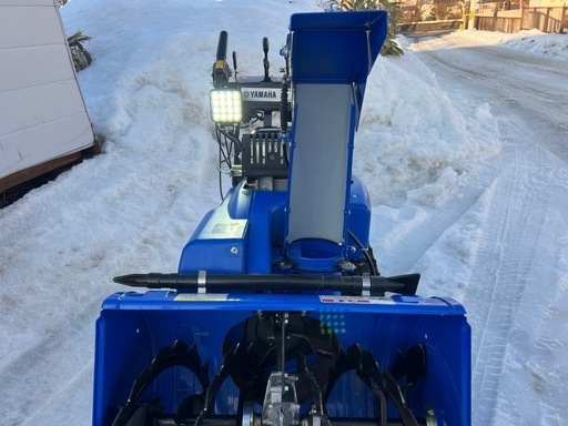 大雪対策！美品　ヤマハ除雪機　★ＹT660　6馬力　現行モデル　新品バッテリー・整備済　★即使用可能！ 　札幌近郊配送無料！