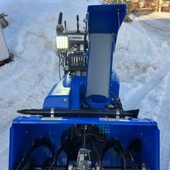 大雪対策！美品　ヤマハ除雪機　★ＹT660　6馬力　新型高性能モデル　オイル交換・整備済　★即使用可能！ 　北海道内・配送無料！の画像
