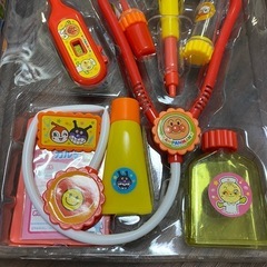 アンパンマン　ミニドクターセット❣️中身は美品です❣️ジョイパレット　お医者さんごっこ❣️の画像