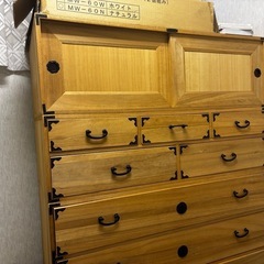 和箪笥（伝統家具） (住まいのリユース市場) 角田の収納家具《タンス、衣類収納》の中古あげます・譲ります｜ジモティーで不用品の処分