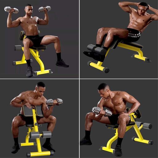 DONIUZ/トレーニングベンチ/ローマンチェア/インクライン/バック