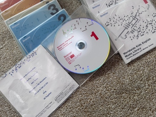 ベネッセ英語教育World wide kids CD 計18枚まとめ売り！！