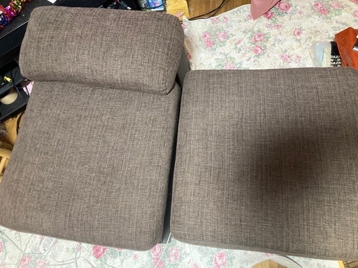 ソファ3人掛け＋オットマン2個