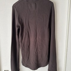 Abercrombie & Fitch 長袖　ワッフル柄の画像