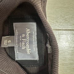 Abercrombie & Fitch 長袖　ワッフル柄の画像
