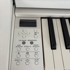 YAMAHA 電子ピアノ 88鍵盤 木製鍵盤の画像