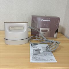 【美品】Panasonic 衣類スチーマー（NI-CFS770-...