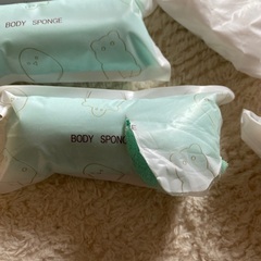 バスグッズ色々　ウォッシュタオル　スポンジなど　あげますの画像