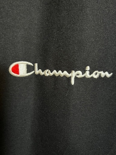 Champion ブラック ジャケット　コーチジャケット