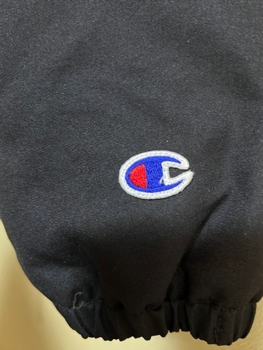 Champion ブラック ジャケット　コーチジャケット