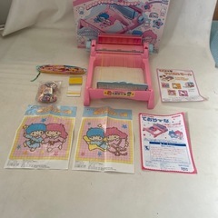 セガトイズ キキ＆ララ ておりーな マジカルモールキット 2枚付属 製造元 川島織物 中古品の画像