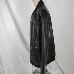 ZARA フェイクレザー　ブルゾン　ジャケットの画像