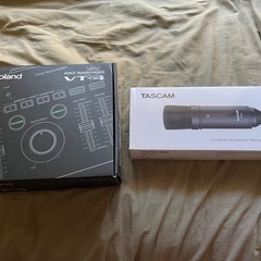 オーディオインターフェース＆コンデンサーマイク＆クランプ式マイクアーム   vt-4 tm-80