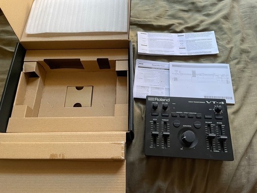 オーディオインターフェース＆コンデンサーマイク＆クランプ式マイクアーム   vt-4 tm-80