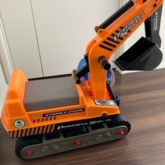 子ども用ブルドーザーの画像
