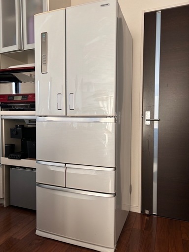 冷蔵庫・冷凍庫 TOSHIBA GR-D50F(WS)501L TOSHIBA 冷蔵庫 GR-D50F(WS) 501L 冷蔵庫 東芝 6ドア 501L 2010年