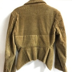 ハイウエストなコーデュロイジャケット　 レディースの画像