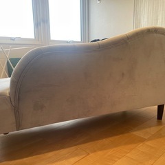 🟥引き取り限定🟥ファブリック布製 2.5Pカウチソファ アウトレット家具 3人掛け ソファーの画像