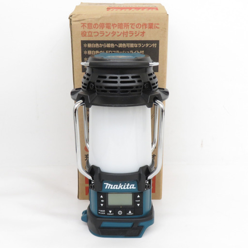 makita マキタ 14.4/18V対応 充電式ランタン付ラジオ 本体のみ MR054 中古美品 【工具専門店 テイクハンズ金沢野々市店】