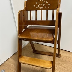 ハイチェア 木製子供椅子