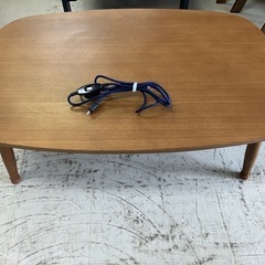 O2502-102 電気コタツ 年式表記無し 通電確認済み キズ...