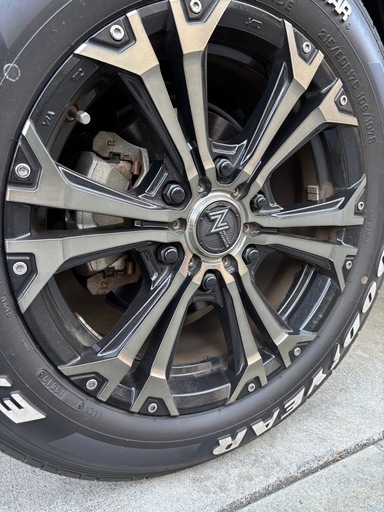 [美品] ハイエース　ナイトロパワー ジャベリン  17インチ