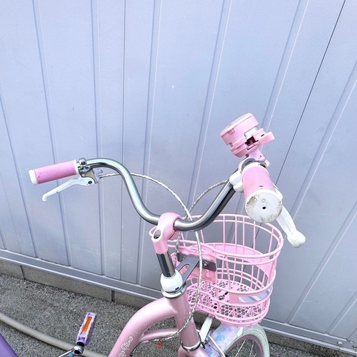 メゾピアノ 子供用自転車 18インチ ピンク ハートデザイン メゾピアノ