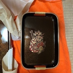 レトロ。お盆。の画像