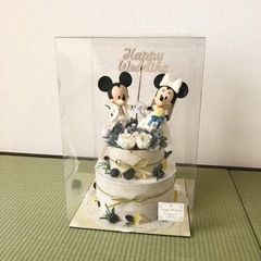 【お譲り先決定】
ディズニー　結婚式　お祝い　プレゼント　置き物