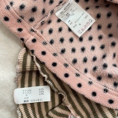 子供用モフモフ冬セット　100cmの画像