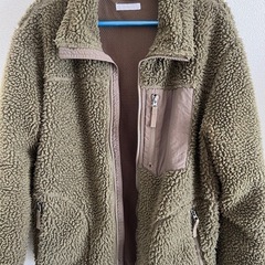 ボアジャケット　メンズM 　カーキの画像