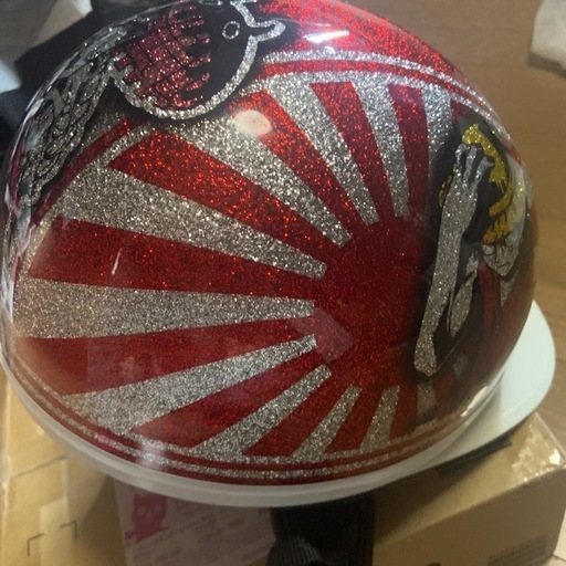 新品コルク半　日章カラーラメ  旧車 ワンピース