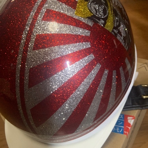 新品コルク半　日章カラーラメ  旧車 ワンピース