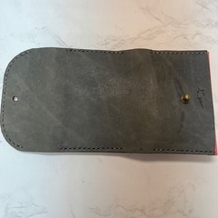 革2つ折り財布の画像