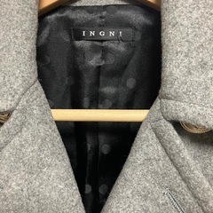 INGNI(イング)  ショートコート グレー M の画像