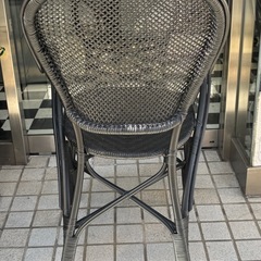美品　シカデザイン　ラタンチェアの画像
