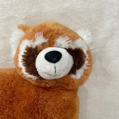 アライグマのクッション　モフモフの画像