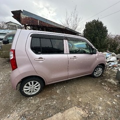 ３０万円スズキ ワゴンR 平成25年 (2013) – 走行距離わずか46,000km – ピンク色 🎀✨の画像