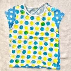 ユニクロ仲良し親子ペアTシャツの画像