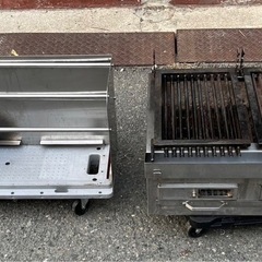 業務用 炭火焼き グリラー バッガード付き グリル ステーキ 焼き鳥