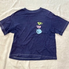 ユニクロ仲良し親子お揃いTシャツの画像