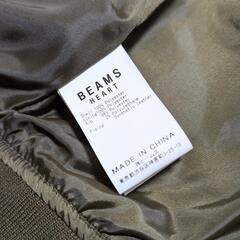 【美品】BEAMS ビームス ビームスハート ナイロンジャケット ブルゾン 古着の画像