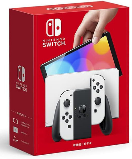 新品未開封未使用　保証有　Nintendo Switch(有機ELモデル) Joy-Con(L)/(R) ホワイト