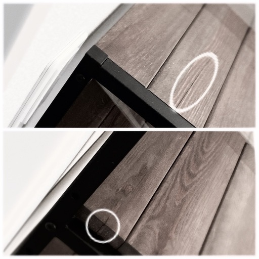 ウッドディスプレイラック／アイアン／パイン材 ／スリムタイプ4段／棚