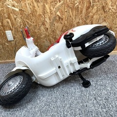 ジャンク Romana *ミズタニ 電動バイク スクーター玩具 ロマーナ 電動スクーター アンティークバイク インテリア 通電確認済 修理要 の画像
