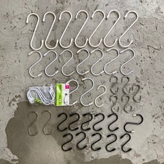 38点セット S字フック 収納用品 いろいろ ②
