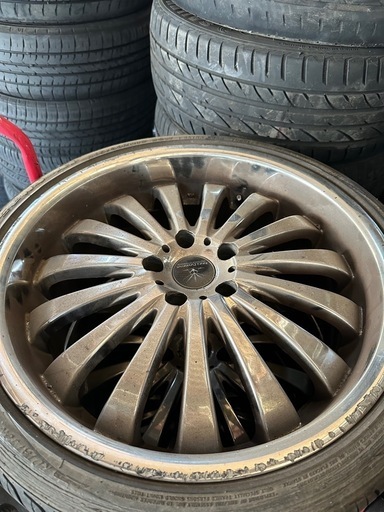 ブラックダイヤモンド タイヤホイールセット 19インチ 引き取り限定