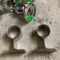 10個セット 杉田エース ゲンコ通 ソケット 横受 クローム ②の画像