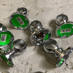 10個セット 杉田エース ゲンコ通 ソケット 横受 クローム ②の画像