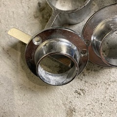 10個セット 杉田エース ゲンコ通 ソケット 横受 クローム ②の画像